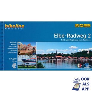 A - Elbe Radweg Dl 2 Magdeburg Cuxhaven Bikeline Fietsgids