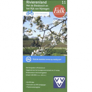 Falk Fietskaart 11 Rivierenland (2025) 