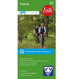 Falk Fietskaart 8 Twente 