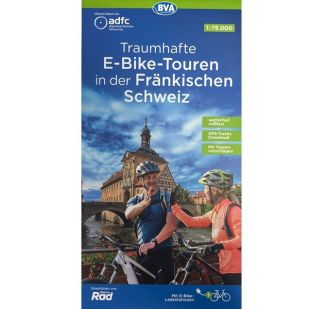 E-Bike-Touren im Fränkische Schweiz (Regionalkarte)