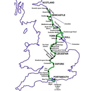 England North - South Cycle route
