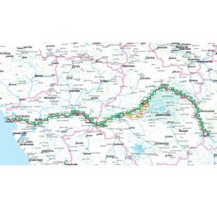 Loire Radweg Bikeline Fietsgids (2025)