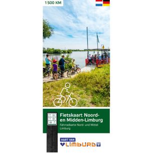 Noord- en Midden Limburg Fietsknooppuntenkaart