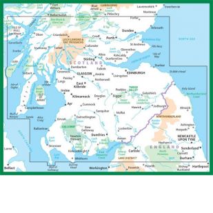 OS Road Map 3: Southern Scotland