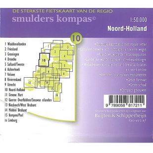 De Sterkste Fietskaart van de regio Noord-Holland 10 !