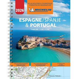 Spanje Portugal Michelin Wegenatlas 