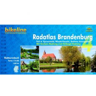 Radatlas Brandenburg 4  Bikeline Fietsgids
