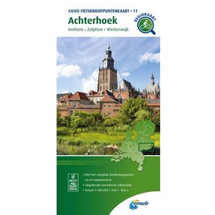 ANWB Fietsknooppuntenkaart 11 Achterhoek