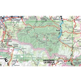 A - IGN Top 75: Pyrenees Ariegeoises, Mont Valier, Pique d'Estats (20) - Wandel- en Fietskaart 