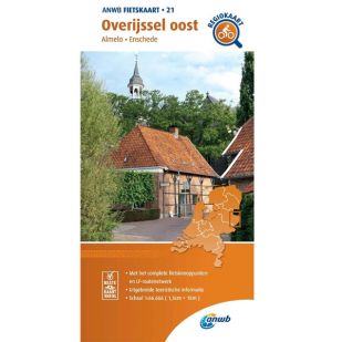 ANWB Regiokaart 21 Overijssel Oost 