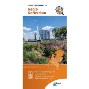 ANWB Regiokaart 25 Rotterdam 