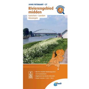 ANWB Regiokaart 27- Rivierengebied Midden 