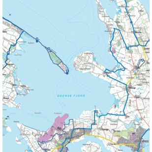 Funen (DK) fietskaart 3