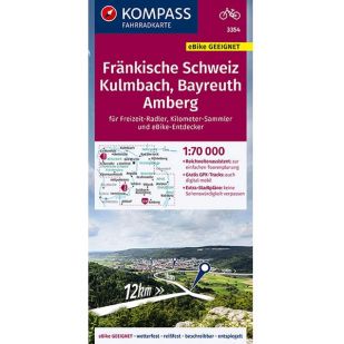 KP3354 Fränkische Schweiz - Kulmbach - Bayreuth - Amberg