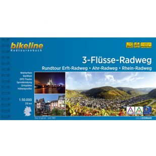 3 Flüsse Tour Bikeline Fietsgids 315 km 