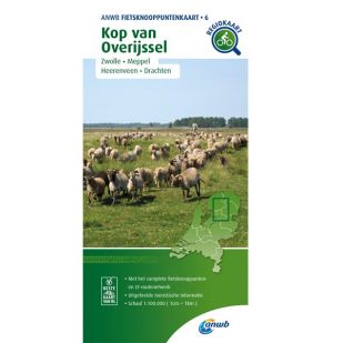 ANWB Fietsknooppuntenkaart 06 Kop van Overijssel 