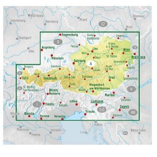 F&B Oostenrijk (1:500.000)  !