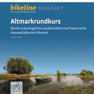 Altmarkrundkurs Bikeline Kompakt fietsgids (2024)