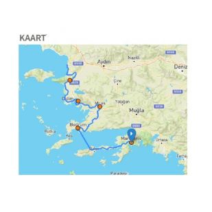 In uw App-store: Griekse en Turkse Kusten Fietsroute