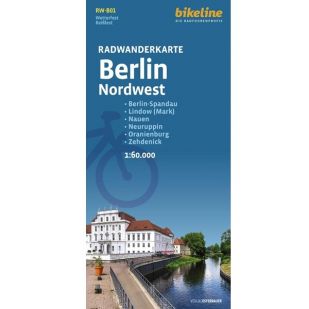 Berlin  Nordwest - Bikeline Fietskaart (2025) !