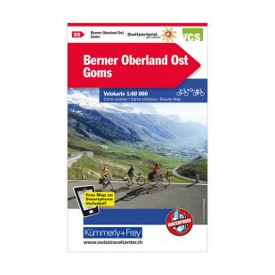 Berneroberland Ost Velokarte 22