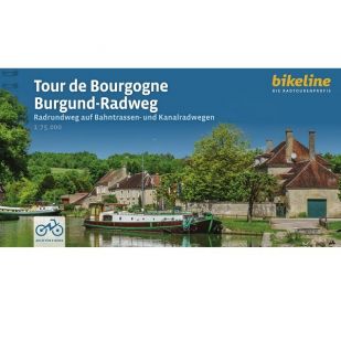 Tour de Bourgogne - Burgund Radweg Bikeline fietsgids (Nieuw)