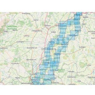 Brückenradweg Osnabrück - Bremen Bikeline Kompakt fietsgids