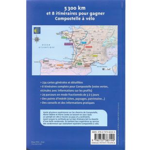 Atlas Vélo de Compostelle - les plus beaux parcours 