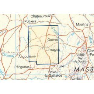 IGN Top100 D87 Haute- Vienne