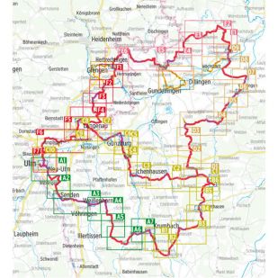 DonauTäler-Radweg Bikeline Kompakt fietsgids 