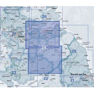 Edinburgh & Central Southern Scotland Cycle Map (24)