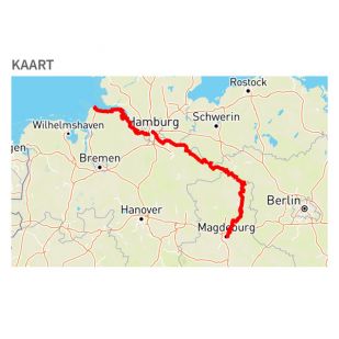 In uw App-store: Elbe Radweg (Magdeburg Cuxhaven)