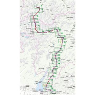 Etsch Radweg Bikeline Fietsgids