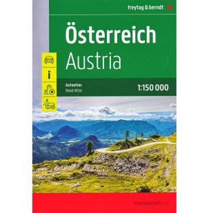 F&B Oostenrijk Supertouring Road Atlas 1:150.000