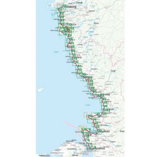 Kattegattleden - Bikeline Fietsgids