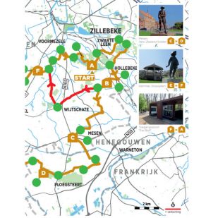 Lannoo - Fietsen door de mooiste landschappen van België