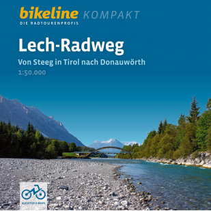 Lech Radweg Bikeline Kompakt fietsgids (2024)