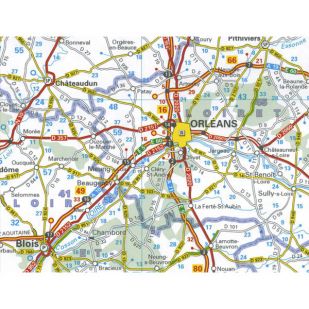 Michelin 792 - Frankrijk (onverscheurbaar) 2026