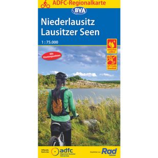 Niederlausitz / Lausitzer Seen (Regionalkarte) !