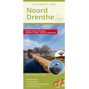 Fietskaart Noord Drenthe