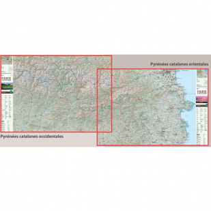  Pyrénées catalanes - 2 maps