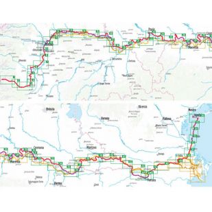 Po Radweg Bikeline Fietsgids (2023)