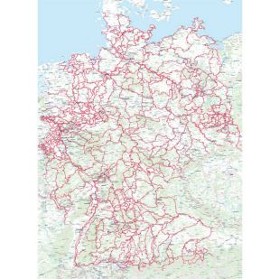 Radfernwege Deutschland Bikeline - Het standaardwerk (2024)