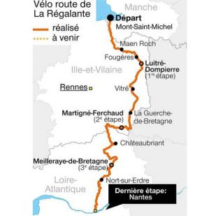 La Régalante: Véloroute de Mont Saint-Michel à Nantes (2025) - Chamina