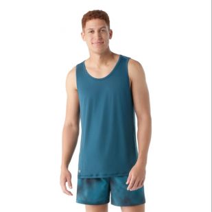 Smartwool Men's Active Ultralite Tank Twilight Blue