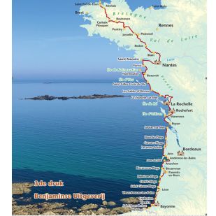 La Vélodyssée: Roscoff a Hendaye - Nederlandstalig  (2024)