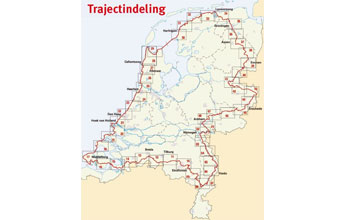 Langeafstand fietsroutes Nederland